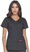 Dickies Women's EDS Signature V-Neck Scrub Top Dickies Women's EDS Signature V-Neck Scrub Top