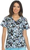 Dickies Women's Gen Flex Mock Wrap Scrub Top Dickies Women's Gen Flex Mock Wrap Scrub Top