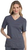 Landau Women's Pre-Washed Surplice Scrub Top Landau Women's Pre-Washed Surplice Scrub Top