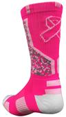 Pearsox Pink Ribbon Camo Crew Socks Pearsox Pink Ribbon Camo Crew Socks