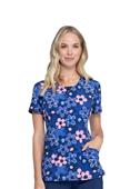 Cherokee Women's Infinity Round Neck Scrub Top Cherokee Women's Infinity Round Neck Scrub Top
