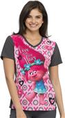 Cherokee Disney Women's V-Neck Scrub Top Cherokee Disney Women's V-Neck Scrub Top