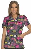 Cherokee Disney Women's V-Neck Scrub Top Cherokee Disney Women's V-Neck Scrub Top