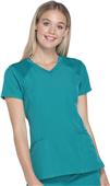 HeartSoul Womens Love 2 Love U V-Neck Scrub Top HeartSoul Womens Love 2 Love U V-Neck Scrub Top