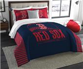 Northwest MLB Red Sox King Comforter & Sham Set Northwest MLB Red Sox King Comforter & Sham Set