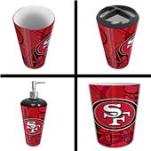 Northwest NFL San Francisco 49ers 4-Piece Bath Set Northwest NFL San Francisco 49ers 4-Piece Bath Set