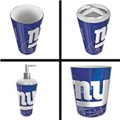 Northwest NFL New York Giants 4-Piece Bath Set Northwest NFL New York Giants 4-Piece Bath Set