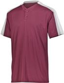 Augusta Power Plus 2.0 2-Button Baseball Jersey Augusta Power Plus 2.0 2-Button Baseball Jersey