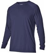 Alleson Adult/Youth Heather Tech LS Tshirt Alleson Adult/Youth Heather Tech LS Tshirt