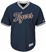 MLB Cool Base Tigers V-Neck Baseball Jersey MLB Cool Base Tigers V-Neck Baseball Jersey