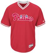 MLB Cool Base Phillies V-Neck Baseball Jersey MLB Cool Base Phillies V-Neck Baseball Jersey