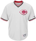 MLB Cool Base Reds V-Neck Baseball Jersey MLB Cool Base Reds V-Neck Baseball Jersey