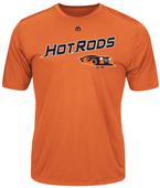 MiLB Evolution Bowling Green Hot Rods Baseball Tee MiLB Evolution Bowling Green Hot Rods Baseball Tee