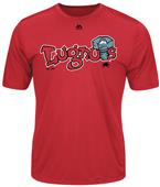 MiLB Evolution Lansing Lugnuts Baseball Tee MiLB Evolution Lansing Lugnuts Baseball Tee