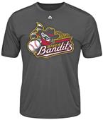 MiLB Evolution Quad City River Bandit Baseball Tee MiLB Evolution Quad City River Bandit Baseball Tee