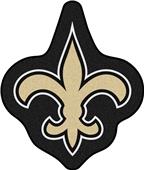 Fan Mats NFL New Orleans Saints Mascot Mat Fan Mats NFL New Orleans Saints Mascot Mat