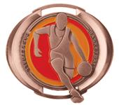Hasty Awards 3" Halo Basketball Medals Hasty Awards 3" Halo Basketball Medals