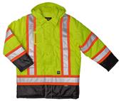 Work King Lined Safety Hooded Parka Work King Lined Safety Hooded Parka