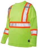 Work King Long-Sleeve Safety T-Shirt with Armband Work King Long-Sleeve Safety T-Shirt with Armband