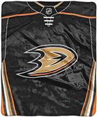 Northwest NHL Anaheim Ducks "Jersey" Raschel Throw Northwest NHL Anaheim Ducks "Jersey" Raschel Throw