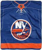 Northwest NHL Islanders "Jersey" Raschel Throw Northwest NHL Islanders "Jersey" Raschel Throw
