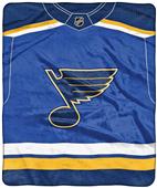 Northwest NHL St. Louis Blues Jersey Raschel Throw Northwest NHL St. Louis Blues Jersey Raschel Throw