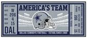 Fan Mats NFL Dallas Cowboys Ticket Runner Fan Mats NFL Dallas Cowboys Ticket Runner