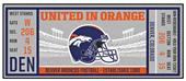 Fan Mats NFL Denver Broncos Ticket Runner Fan Mats NFL Denver Broncos Ticket Runner