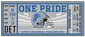 Fan Mats NFL Detroit Lions Ticket Runner Fan Mats NFL Detroit Lions Ticket Runner