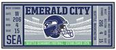 Fan Mats NFL Seattle Seahawks Ticket Runner Fan Mats NFL Seattle Seahawks Ticket Runner