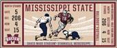 Fan Mats NCAA Mississippi State Ticket Runner Fan Mats NCAA Mississippi State Ticket Runner