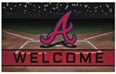 Fan Mats MLB Atlanta Braves Crumb Rubber Door Mat Fan Mats MLB Atlanta Braves Crumb Rubber Door Mat