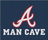 Fan Mats MLB Atlanta Braves Man Cave Tailgater Mat Fan Mats MLB Atlanta Braves Man Cave Tailgater Mat