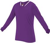 Alleson Womens Long Sleeve Volleyball Jersey Alleson Womens Long Sleeve Volleyball Jersey