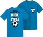 Utopia Adult Kick & Steal Soccer T-Shirt Utopia Adult Kick & Steal Soccer T-Shirt