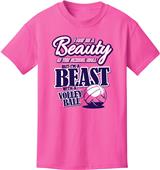 Utopia Adult/Youth Beauty Beast Volleyball T-Shirt Utopia Adult/Youth Beauty Beast Volleyball T-Shirt