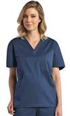 Maevn Red Panda Unisex V-Neck Scrub Top Maevn Red Panda Unisex V-Neck Scrub Top