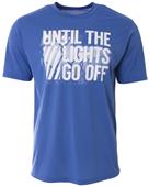 A4 Adult Until The Lights Go Off Tee - Closeout A4 Adult Until The Lights Go Off Tee - Closeout
