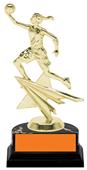 Lay Up Basketball Female 6" Participation Trophy Lay Up Basketball Female 6" Participation Trophy