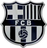 Fan Mats MLS FC Barcelona Chrome Emblem Fan Mats MLS FC Barcelona Chrome Emblem