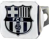 Fan Mats MLS FC Barcelona Chrome Hitch Cover Fan Mats MLS FC Barcelona Chrome Hitch Cover
