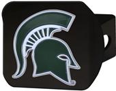 Fan Mats NCAA Michigan St. Black/Color Hitch Cover Fan Mats NCAA Michigan St. Black/Color Hitch Cover