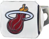 Fan Mats NBA Miami Heat Chrome/Color Hitch Cover Fan Mats NBA Miami Heat Chrome/Color Hitch Cover