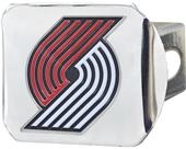 Fan Mats NBA Portland Chrome/Color Hitch Cover Fan Mats NBA Portland Chrome/Color Hitch Cover