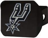 Fan Mats NBA San Antonio Black/Color Hitch Cover Fan Mats NBA San Antonio Black/Color Hitch Cover