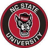 Fan Mats NCAA NC State Roundel Mat Fan Mats NCAA NC State Roundel Mat