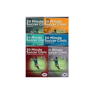 30-Minute Soccer Clinic - Complete Set (6 DVDs)