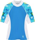 Tuga Swimwear Girls Seaside S/S Rash Guards Tuga Swimwear Girls Seaside S/S Rash Guards