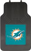 Northwest NFL Miami Dolphins Car Mats (set of 2) Northwest NFL Miami Dolphins Car Mats (set of 2)