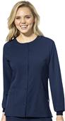 WonderWink W123 Women's Crew Neck Warm-Up Jacket WonderWink W123 Women's Crew Neck Warm-Up Jacket